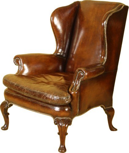A Georgian Wing Back Chair